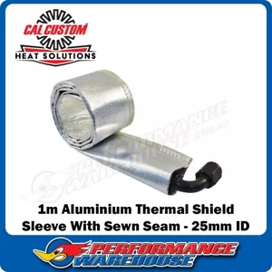 Thermal Shield Sleeve W/Sewn Seam, 25mm ID, 1m Aluminium - CAL-H1325AL - Bild 1 von 6