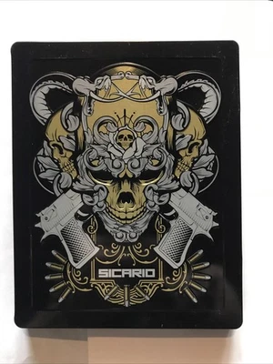 Sicario 4K Ultra HD + Blu-ray SteelBook Exclusive Limited Edition RARE OOP USED Foto 1 de 4