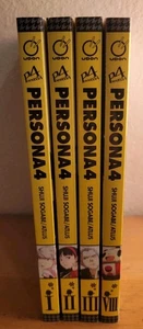 Persona 4 English Manga Volumes 1 2 3 & 8 ( 4 Volume Lot ) Udon - Picture 1 of 3