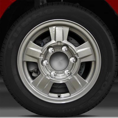 15x6.5 Factory Wheel (Sparkle Silver Full Face) For 2004-2006 GMC Canyon 4x2 - Image 1 of 4