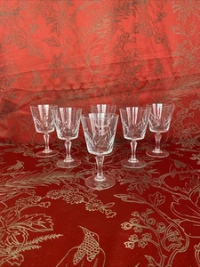 6 verres à vin blanc cristal d'Arques modèle SAUMUR - Picture 1 of 4