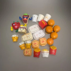 Vintage McDonalds CHANGEABLES Food Transformers Robots Happy Meal Toys 80's 24 - Picture 1 of 5