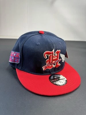 Gorra de béisbol ajustada de la Liga Negra Houston Black Eagles para hombre 7 1/4 NUEVA CON ETIQUETAS Foto 1 de 4