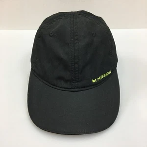 Mission Mütze Kappe Riemen hinten schwarz Performance sportlich kühlend Polyester Herren - Bild 1 von 8