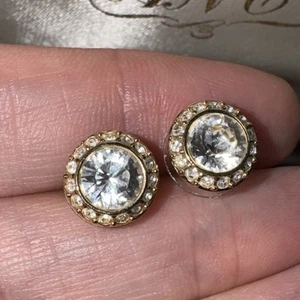 Swarovski Angelic Crystal Stud Round Earrings - Picture 1 of 5