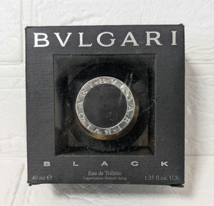 BVLGARI Black EDT 40ml 1.35 fl oz Unisex Rare Discontinued with Box - Picture 1 of 6