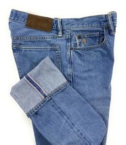 Todd Snyder Mens Selvedge Jeans 12.5oz Cotton Denim Slim Fit Size 30x28 - Picture 1 of 13