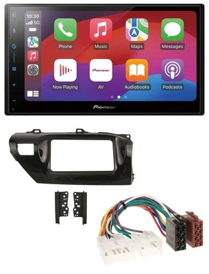 Pioneer DAB USB MP3 Bluetooth 2DIN Autoradio für Toyota Hilux (2015-2020) - Bild 1 von 4