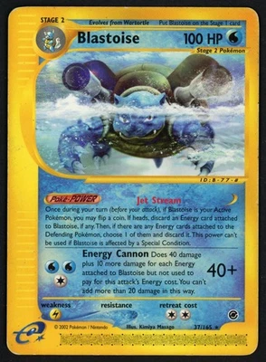 Blastoise 037/165 Expedition Base Set Regular - Image 1 of 2