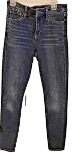 Lucky Brand Ava Skinny 4/27 Reg Basic Denim Blue Jeans Ankle Mid Rise Normcore - Picture 1 of 20