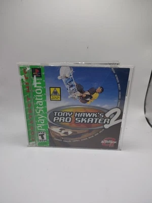 Tony Hawk's Pro Skater 2 Black Label Sony Playstation 1 PS1 CIB+reg card! - Imagem 1 de 4