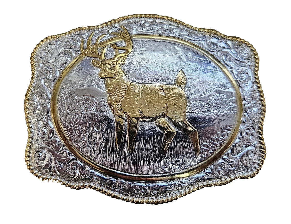 アクセサリー Orville White Stamp Work Belt Buckle アクセサリー