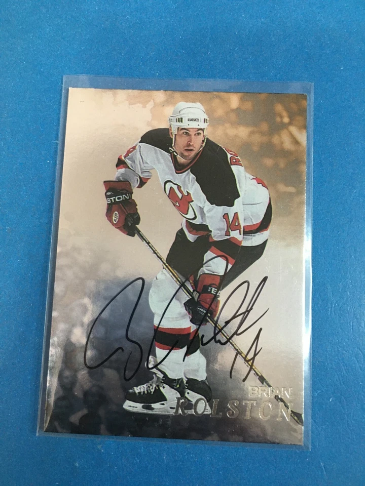 Autógrafos Be A Player F145.322 1998-99 #230 Brian Rolston DEVILS - Imagem 1 de 1