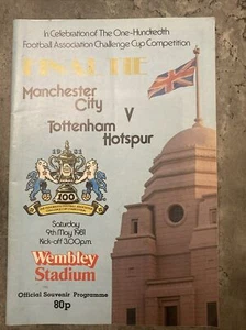 Manchester City v Tottenham Hotspur 09/05/1981 ( FA Cup Final ) - Picture 1 of 7