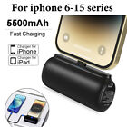 5500mAh Portable Charger External Battery Pack Power Bank For iPhone15 14 13 12