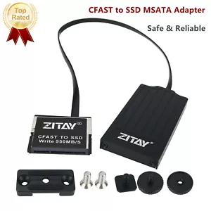 CFAST to SSD MSATA Card Adapter Converter for CANON URSA Mini 1DX II XC10 Z CAM - Picture 1 of 8