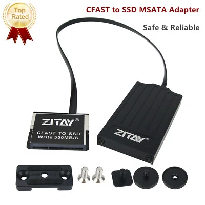 CFAST to SSD MSATA Card Adapter Converter for CANON URSA Mini 1DX II XC10 Z CAM - Image 1 of 4