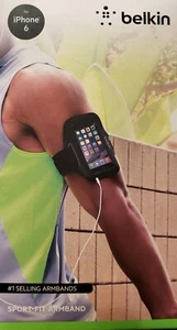Belkin Sport - Fit Armband for iPhone 6  Brand New/Factory Sealed  9-15 Inches - Picture 1 of 5