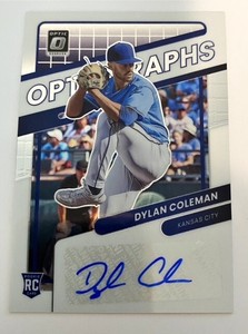 2022 Optic Dylan Coleman Optigraph Auto RC  Royals