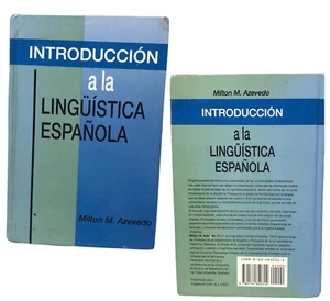 Spanish Introducción a la Lingüística Española Milton Azevedo 1992 9780134840314 - Picture 1 of 12