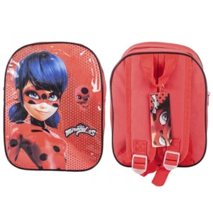 Miraculous Ladybug Small Shiny Front Red Backpack - Picture 1 of 1