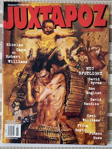 Juxtapoz Magazine Spring 1998 W/ Robert Williams Nicolas Cage David Burn Sandlin - Picture 1 of 1