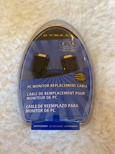 Dynex VGA 6' PC Monitor Replacement Cable DX-C102111  - Picture 1 of 2