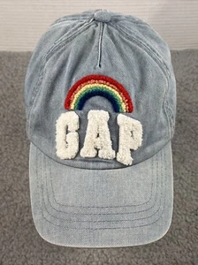 Gap Kinder Baseball Mütze Regenbogen Denim Kappe Größe Small/Medium - Bild 1 von 11