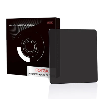 FOTGA 4X4"/100x100mm ND8 3-Stop Square Neutral Density ND Filter Optical Glass - Image 1 of 4