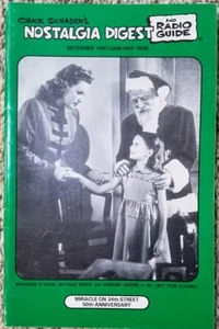 Nostalgia Digest, Dec 1997. Old-time radio, Miracle on 34th Street, Bogart - Bild 1 von 1