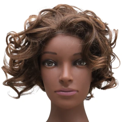 Medium Red Rooted Curled Bob Wig LS2222 5675186 Luxhair NOW Sherri Shepherd - Image 1 of 4