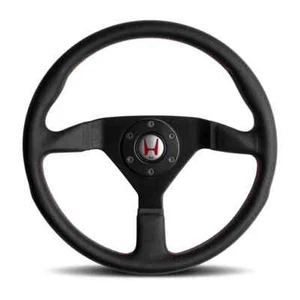 Volante MOMO Montecarlo Rojo 350mm Honda NSX R Estilo Homenaje Genuino Nuevo - Imagen 1 de 9