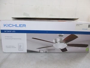 Kichler Skye 54 in. Indoor White Downrod Mount Ceiling Fan with Integrated LED - Picture 1 of 5