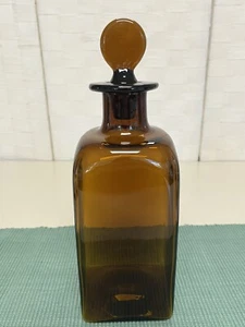 Colonial Williamsburg Royal Leerdam mundgeblasene Bernsteinkaraffe, CW 13 Bernstein - Bild 1 von 13