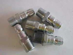 DIXON J3M3 Male to Automotive Plug, (M)NPT, 3/8, Steel 5pk (E) - Picture 1 of 1
