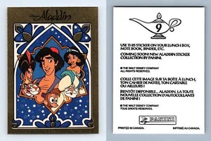 Aladdin Group #9 Disney's Aladdin 1993 Panini Sticker - Picture 1 of 1
