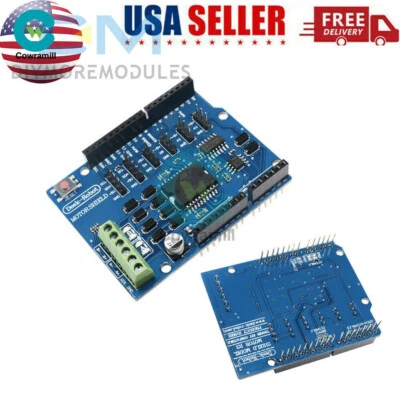 1PCS L298P Shield R3 DC Motor Driver 2A H-Bridge 2 way For Arduino UNO 2560  - Image 1 of 4