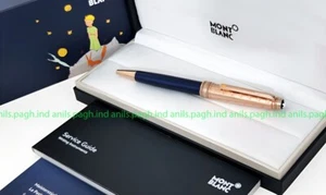 Montblanc Meisterstück Le Petit Prince Classique Blue | Copper Ballpoint Pen - Picture 1 of 5