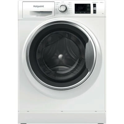 Hotpoint NM11 948 WC A UK 9Kg Washing Machine White 1400 RPM A Rated - Image 1 of 4