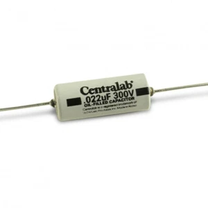 Centralab® PIO Condensatore di tono pieno di olio .022uF 300V - Foto 1 di 4