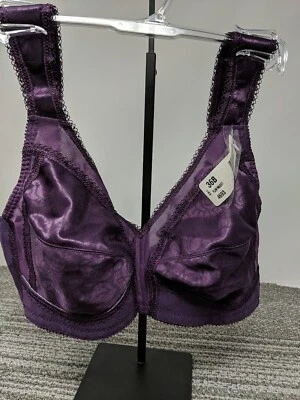 Sujetador Playtex 18 Hour 36B Original Confort Correa Sin Alambres 4693 Ciruela Majesti Nuevo con Etiquetas Foto 1 de 4