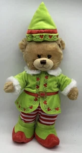 Disney Duffy Bear Red Green Christmas Holiday Elf Teddy Clothes Outfit Costume - Picture 1 of 5
