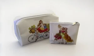 Moomooi Flower Girl Wash Bag & Makeup Bag - Picture 1 of 4