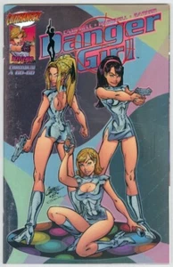 DANGER GIRL #1 CAMPBELL CHROMIUM A GO-GO VARIANT RARE HTF NM- - Picture 1 of 2