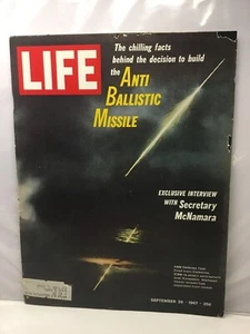 Life - September 29, 1967 Anti Ballistic Missile And Interview With McNamera - Bild 1 von 1