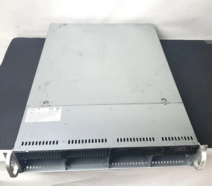 Supermicro CSE-825 Dual E5-2630v1 2.0GHz 384GB 8 3.5 Bay 2x PSU Server No Drives - Picture 1 of 9