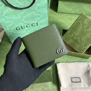 Gucci GG Marmont Leather Bi-Fold Wallet(21-9cm)
