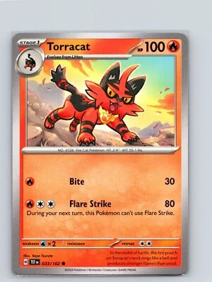 SV05: Temporal Forces #033/162 Torracat - Image 1 of 2