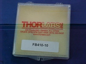 THORLABS FILTRO PASSABANDA FB410-10 SD - Foto 1 di 3