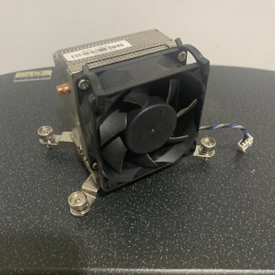 Genuine HP 711578-001 711578-002 ProDesk 600 800 G1 SFF 4-Pin CPU Fan w/Heatsink - Image 1 of 3